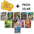 Participación Septiembre - Octubre + Pack 10 Cartas AR Japonés