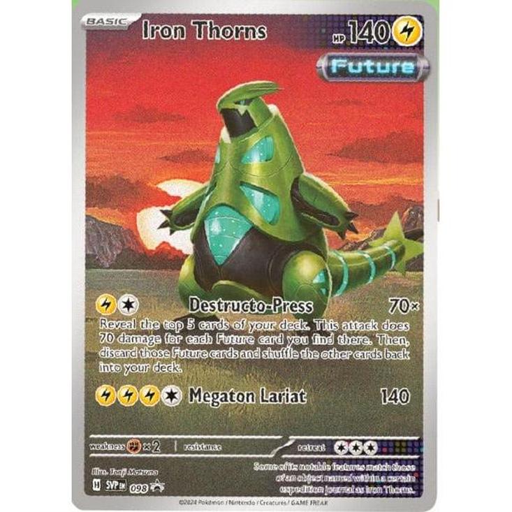 ETB Iron Leaves Fuerzas Temporales | Élite Temporal Forces Pokemillon 007