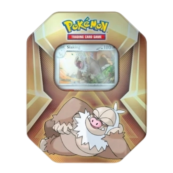POKEMILLON Lata Slaking Whammy Tin 2024