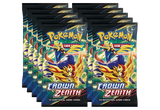 Pokémon | 10 Sobres Crown Zenith + Promo Lucario Inglés 2022