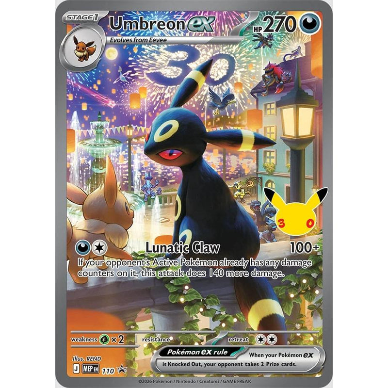 Ultra Premium Umbreon Celebraciones 30 Aniversario | Celebrations 30th Pokemillon 003