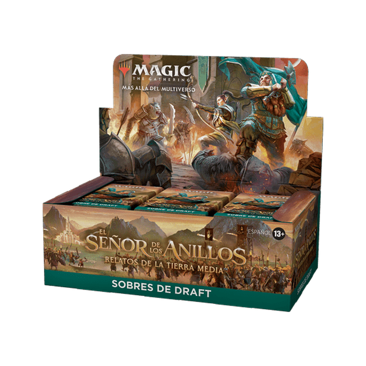 Magic x The Lord of The Rings | Caja Draft Booster Display 36 Sobres Tales of Middle-Earth Collector Inglés 2023 Pokemillon 001