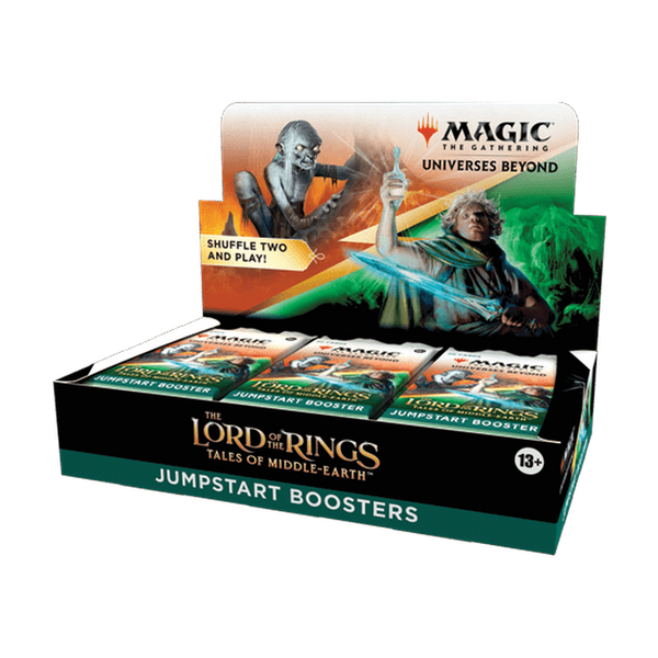 POKEMILLON Magic x The Lord of The Rings | Caja 18 Sobres Jumps Stars Booster Display Tales of Middle-Earth Inglés 2023