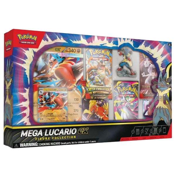Mega Lucario ex Figure Collection Megaevolución | Mega Evolution Pokemillon 001