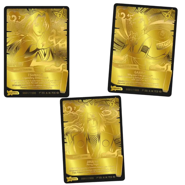 Naruto Mythos TCG | Cartas Set 2 Shinobi Shiren 1st Edition