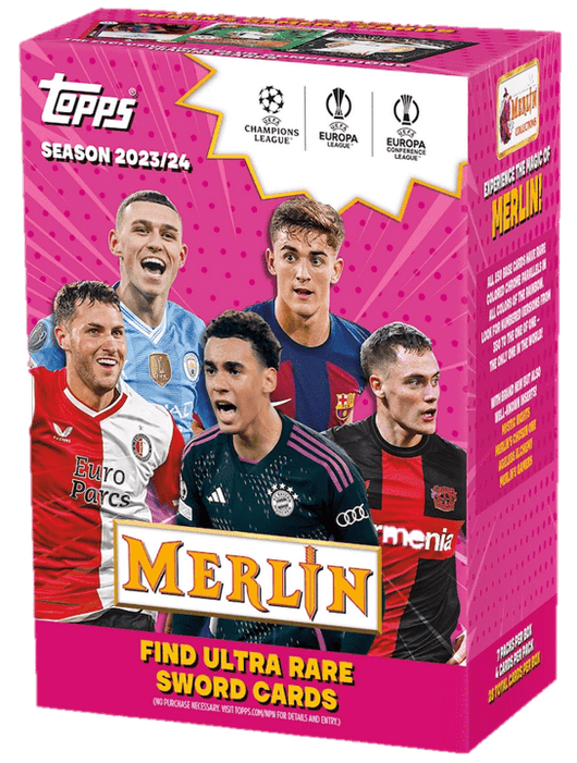 Topps Topps | Topps 2023/24 UCC Merlin - 7 Sobres - Value Box
