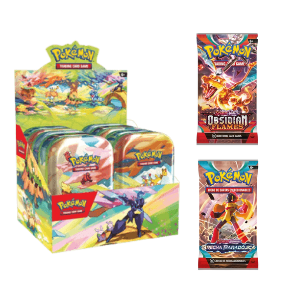 POKEMILLON Pokémon | Caja 10 Mini Lata Vibrant Paldea Inglés Summer 2024