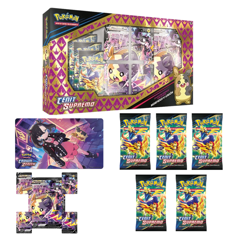 Caja Morpeko V-Union Cenit Supremo | Crown Zenith Pokemillon 002