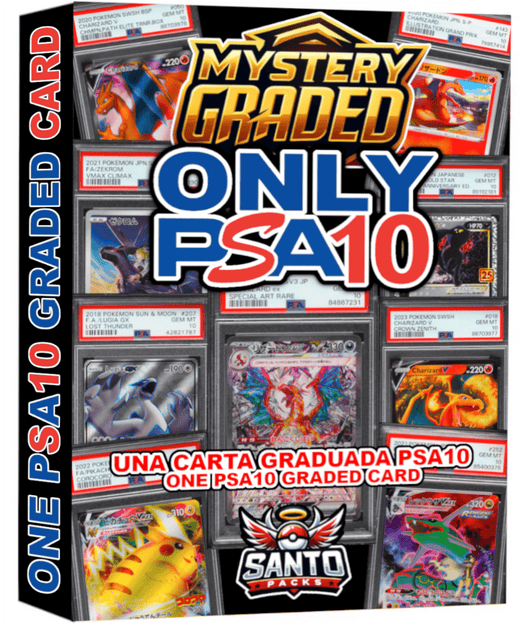 POKEMILLON Segunda Mano Mystery Graded Card | ONLY PSA10 | Santo Packs