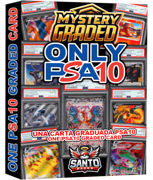 Mystery Graded Card | ONLY PSA10 | Santo Packs