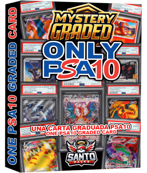 POKEMILLON Segunda Mano Mystery Graded Card | ONLY PSA10 | Santo Packs