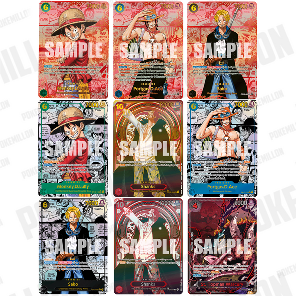 POKEMILLON Mejores Cartas One Piece OP13 Carrying On His Will
