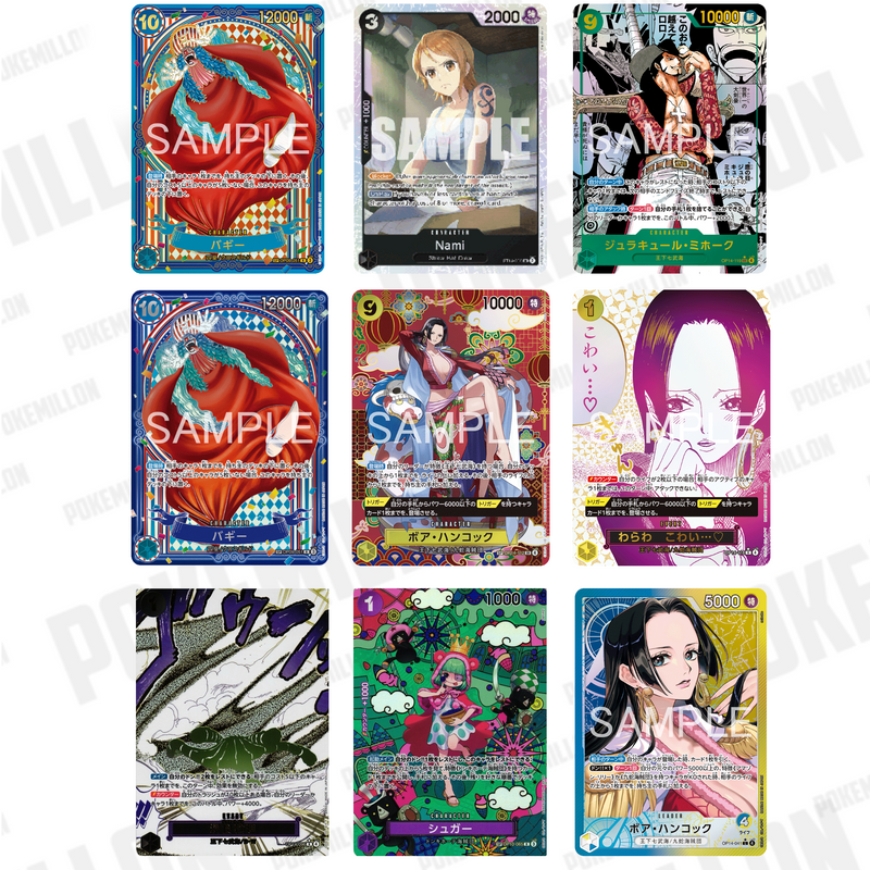 One Piece Caja 24 Sobres OP14 The Azure Sea's Seven EB04 Pokemillon 002