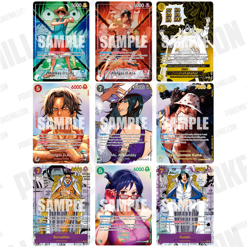 One Piece Caja 24 Sobres OP16 The Time of the Battle Pokemillon 003