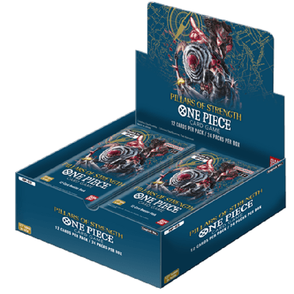 POKEMILLON One Piece | Caja 24 Sobres Pillars of Strength OP03 Inglés 2023