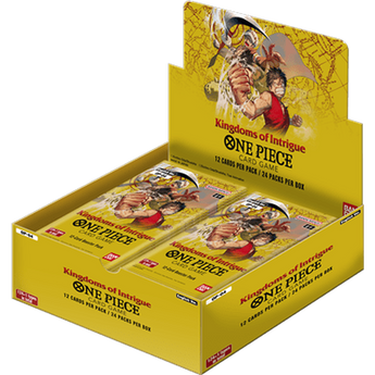 POKEMILLON One Piece | Caja 24 Sobres Kingdoms Of Intrigue OP04 Inglés 2023