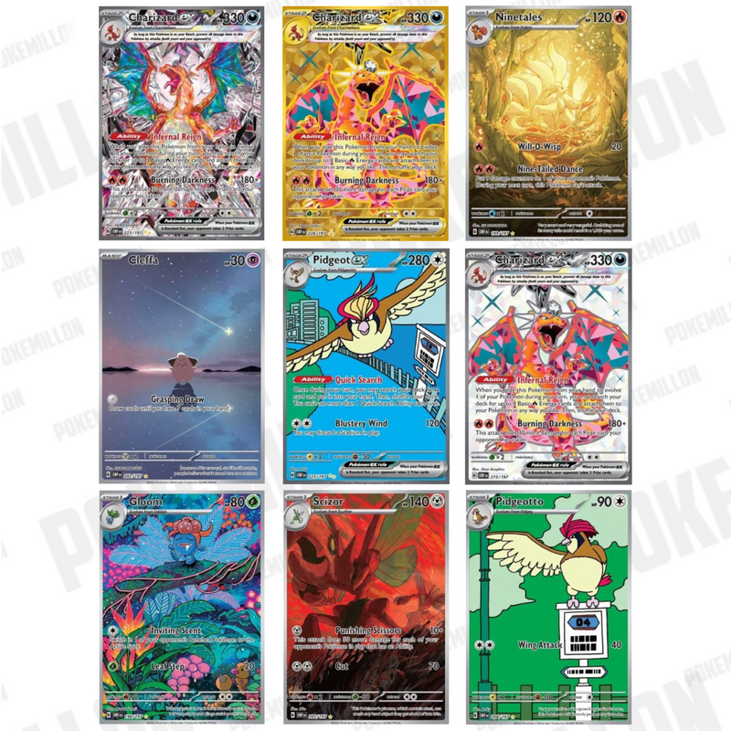 Sobre Emblistado Llamas Obsidiana | Obsidian Flames Blister Booster Pokemillon 002
