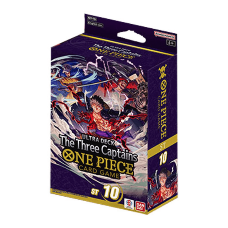One Piece | Mazo ST-10 Ultimate Deck: The Three Captains Inglés 2023 Pokemillon 001