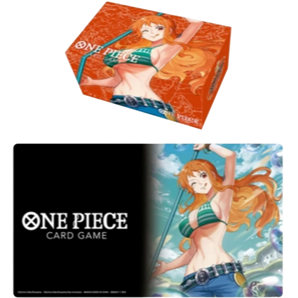 One Piece | Tapete Premium Nami y Caja de Almacenamiento Pokemillon 001