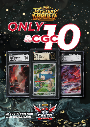 Mystery Graded Card | ONLY CGC10 | Santo Packs