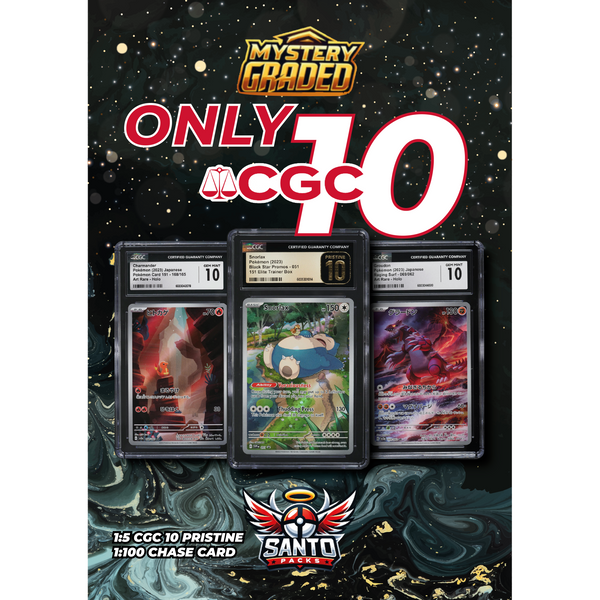 Mystery Graded Card | ONLY CGC10 | 1 Carta Gradeada con un 10 | Santo Packs segunda imagen