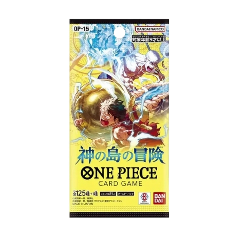 One Piece Caja 24 Sobres OP15 Adventure on KAMI’s Island Pokemillon 006