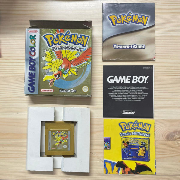 Pokémon Oro Completo PAL España (CIB)
