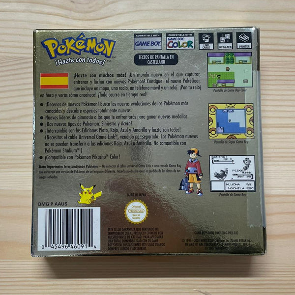Pokémon Oro Completo PAL España (CIB)