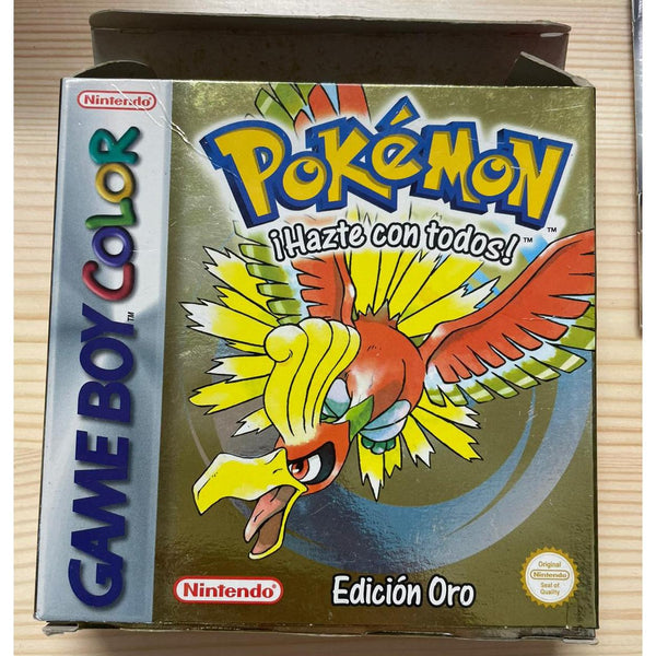 Pokémon Oro Completo PAL España (CIB)