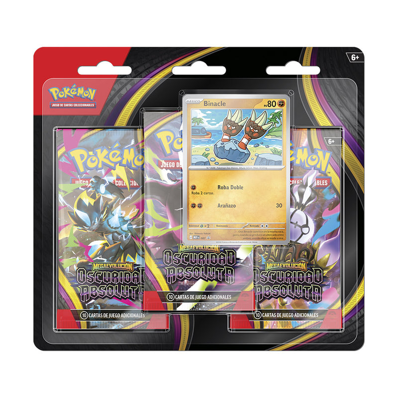 Blister 3 Sobre Oscuridad Absoluta | Pitch Black Pokemillon 002
