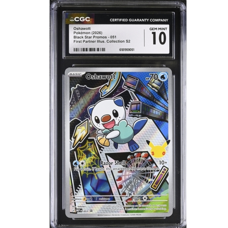 Oshawott (MEP 051) MEP Black Star Promos Pokemillon 001