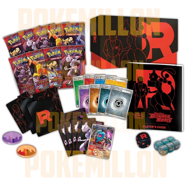 Pokémon | Caja Élite de Entrenador ETB de Destined Rivals Inglés 2025 segunda imagen