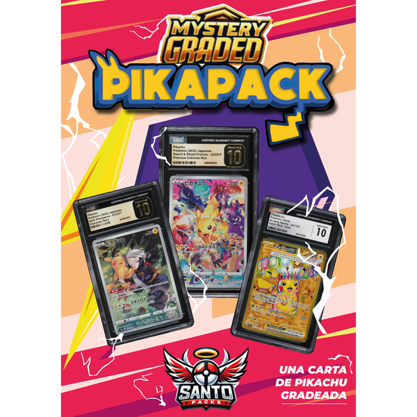 Carta Gradeada Pikachu - Pikapack