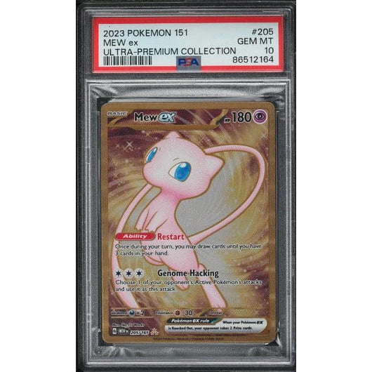 POKEMILLON Segunda Mano PSA 10 | Pokémon Mew ex Metal 151 Inglés
