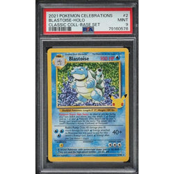 POKEMILLON Segunda Mano PSA 9 | Pokémon Blastoise Holo (CEL BS 2) Celebrations Ingles