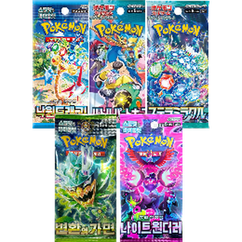 Pack 5 Sobres Pokémon TCG Pokemillon 004