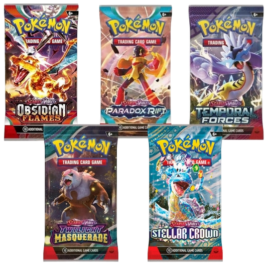Pack 5 Sobres Pokémon TCG Pokemillon 001