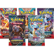 POKEMILLON TCG | Pack Infantil de 5 Sobres Aleatorios de Pokémon TCG en Inglés