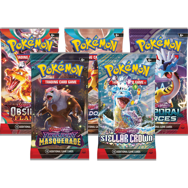 Pack 5 Sobres Aleatorios Pokémon TCG