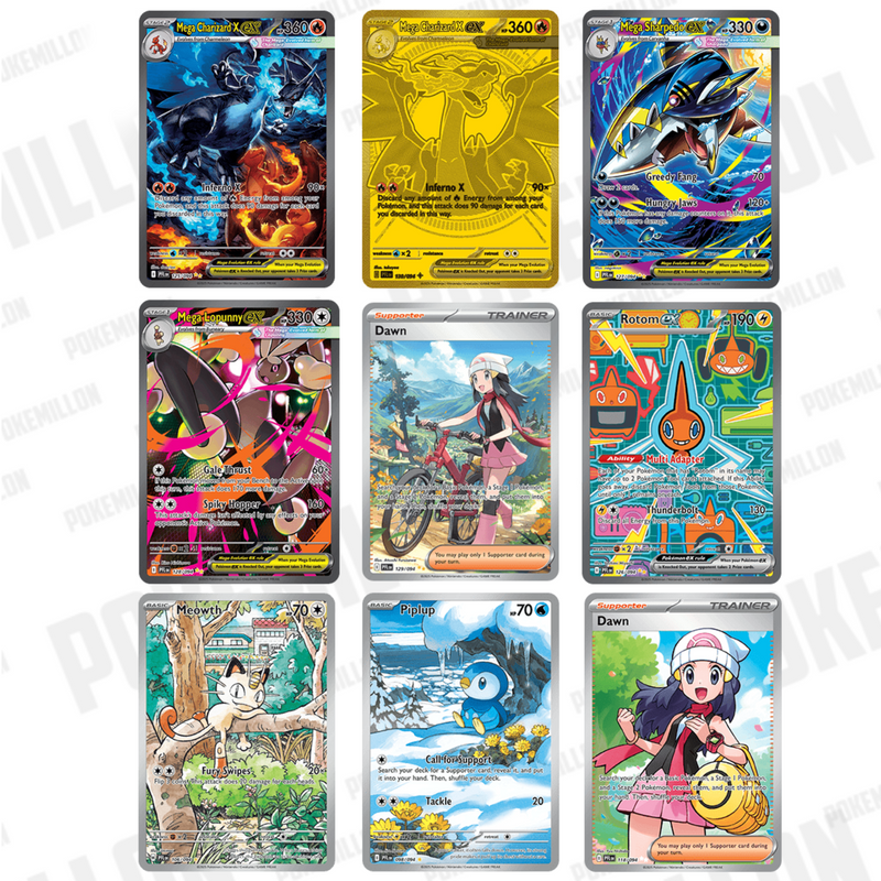 Blister 1 Sobre Fuegos Fantasmales | Phantasmal Flames Pokemillon 002