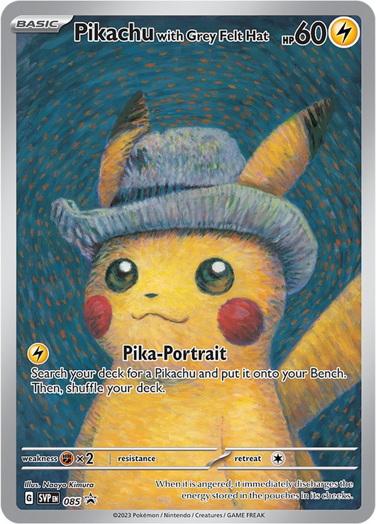 Pokémon | Pikachu with Grey Felt Hat (SVP 085)