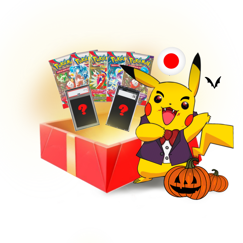 Caja Regalo Carta CGC 10 + 5 Sobres Pokémon TCG Pokemillon 022