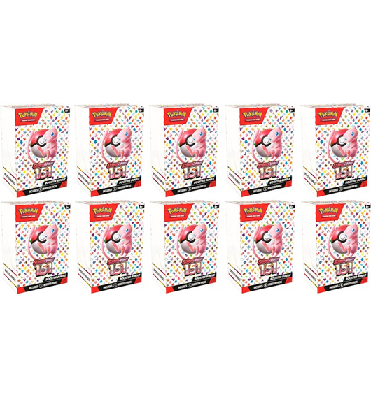 POKEMILLON [Precompra] Pokémon | Case 10 Booster Bundle 151 Pokémon Inglés 2023