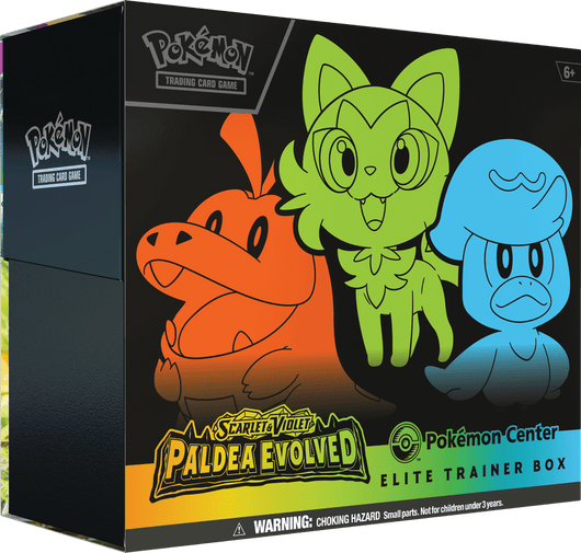 POKEMILLON Segunda Mano Pokémon | Caja Pokémon Center ETB Paldea Evolved Inglés 2023
