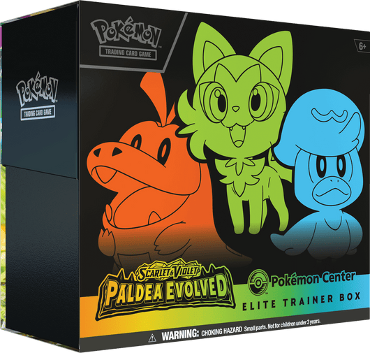 Pokémon | Caja Pokémon Center ETB Paldea Evolved Inglés 2023