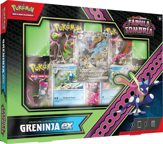 POKEMILLON Pokémon | Caja Greninja ex Special Illustration Collection Fábula Sombría Español 2024