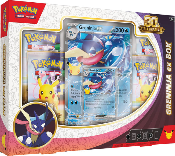 Greninja Special Box Celebraciones 30 Aniversario | Élite Celebrations 30th
