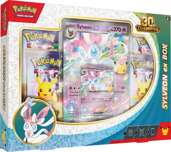 Sylveon Special Box Celebraciones 30 Aniversario | Élite Celebrations 30th