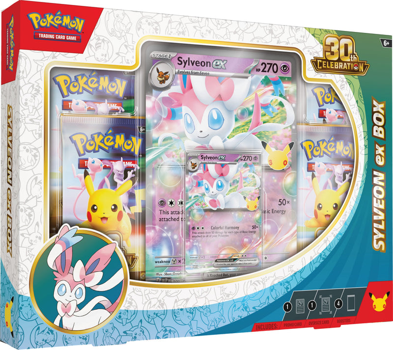Sylveon Special Box Celebraciones 30 Aniversario | Élite Celebrations 30th Pokemillon 001
