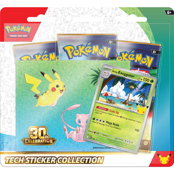 Blíster Exeguttor Tech Sticker Celebraciones 30 Aniversario | Celebrations 30th - Pokemillon - 01